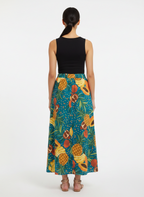 Saia Midi Estampada Frutas Botonê - FARM / P