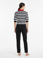 Blusa Polo Listrada - S Club/M