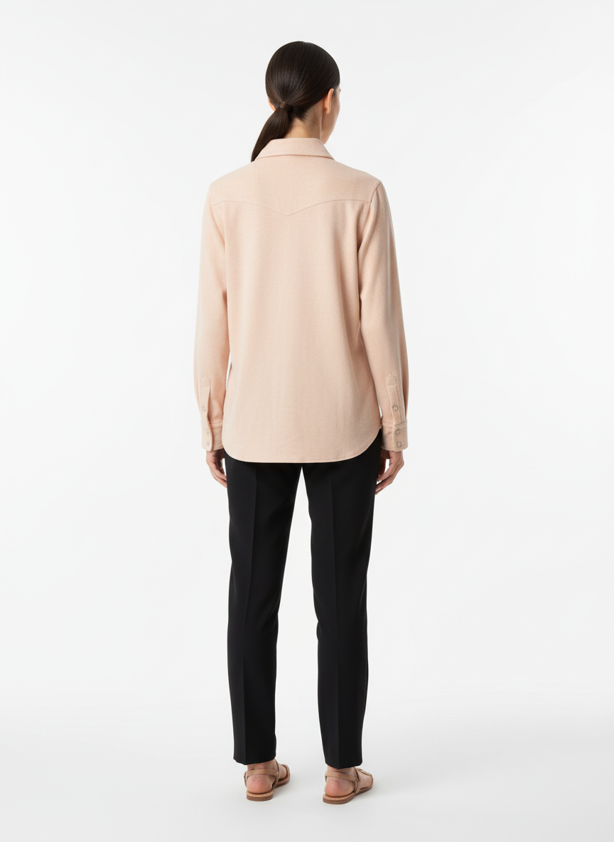 Casaco Camisa Feminino Camurça Rose - A.CULT / 38