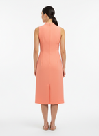 Vestido Midi Choker Acinturado - NOAH / P