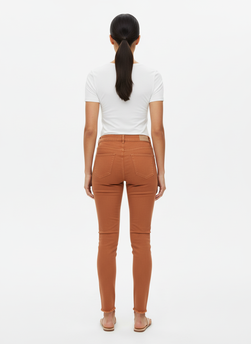 Calça Jeans Skinny Terracota - Maria Filó/38