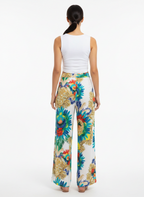 Saia Longa Estampada Tropical Fluida - DRESS TO / P