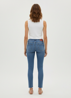 Calça Jeans Skinny Zíper na Barra - Zara/38
