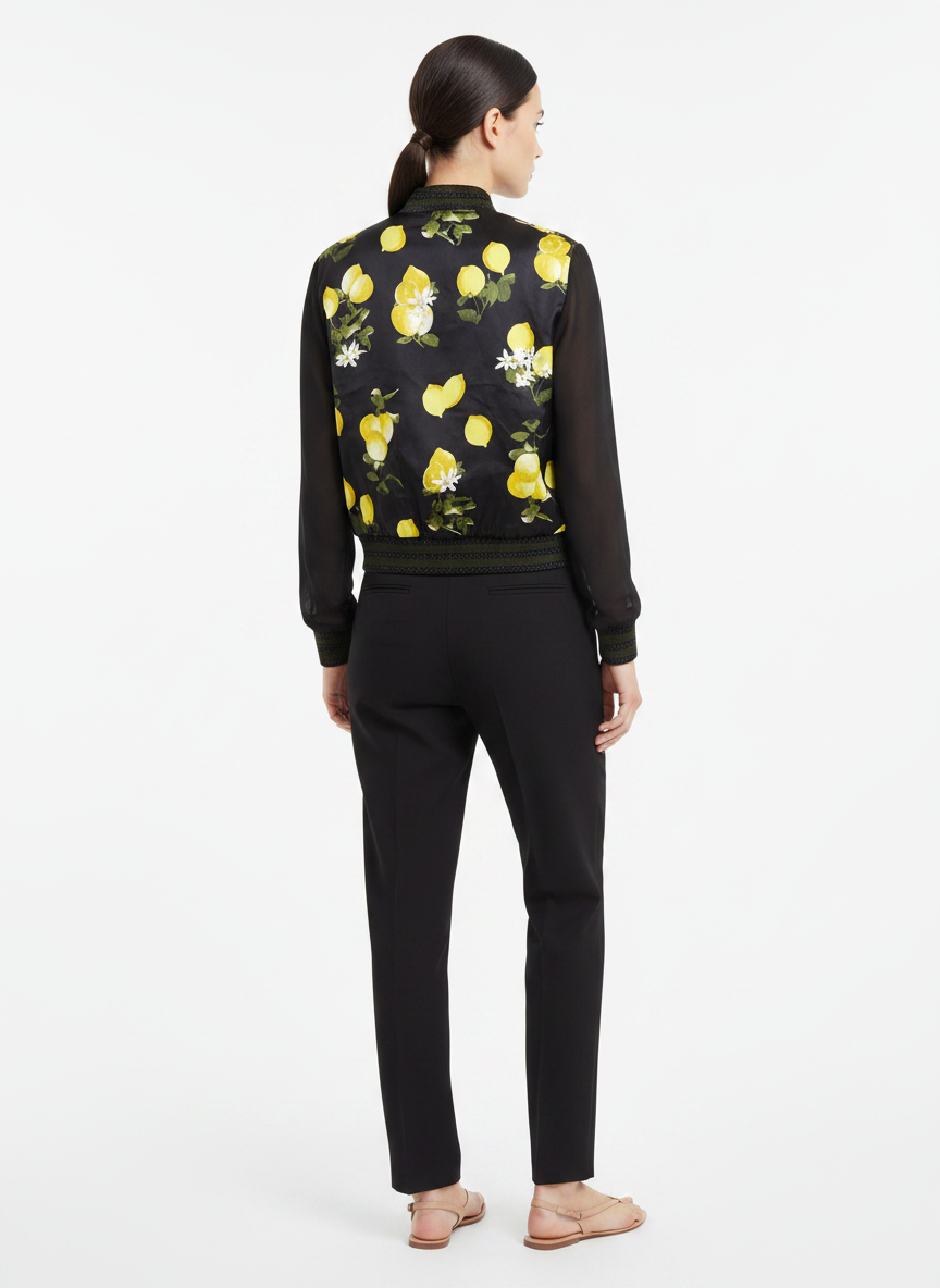 Casaco Bomber Cetim - ANIMALE / P