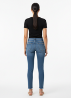 Calça Jeans Slim Fit Barra Desfiada - Canal