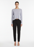 Blusa Malha Leve Cropped - LAFORT / U