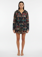 Casaco Parka Estampado Boho - DRESS TO / P