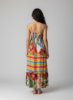 Vestido Midi Estampado