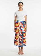 Saia Midi Viscose - TOTEM / M