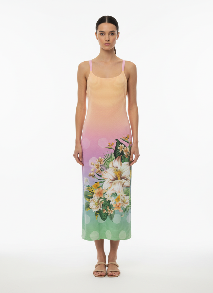 Vestido Midi Floral - Farm/G