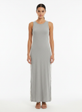 Vestido Maxi Malha Cinza - DRESS TO / P