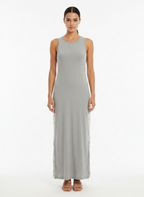 Vestido Maxi Malha Cinza - DRESS TO / P