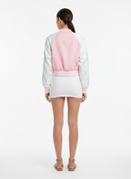Jaqueta Bomber Cetim Cores Pastéis - LEAN.MODA / G