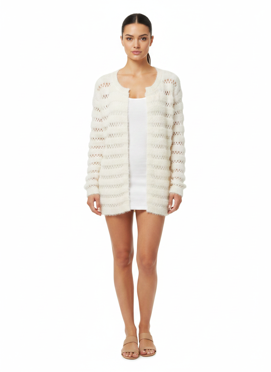 Cardigan Tricô - AQUAMAR / G