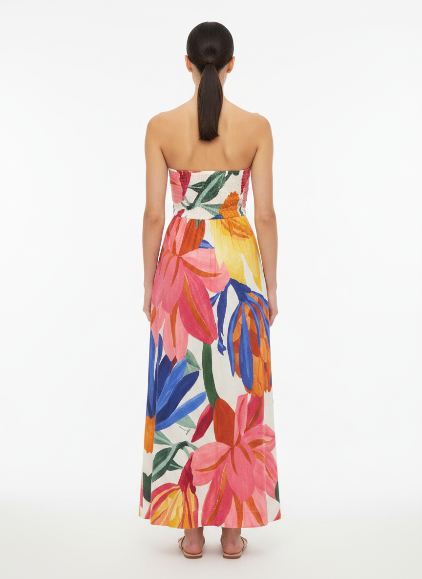 Vestido Maxi Viscose - FARM / P