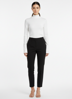 Blusa Gola Alta com Detalhe V Manga Longa - Animale / M