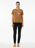 Blusa T-Shirt Algodão Estampada Morangos - Coicci / U