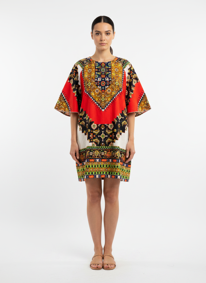 Vestido Estampado - FARM / M