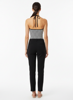 Body Halter Listrado - Shii / M