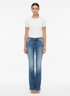 Calça Jeans Flare Lavagem Média - CANTÃO / 34