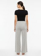 Calça Wide Leg Knit Texturizada - DZARM / P