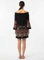Vestido Curto Bordado Étnico - Ton Âge/P