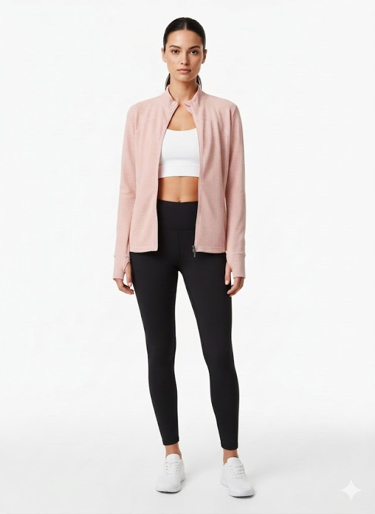 Jaqueta Fitness Rosa - Track & Field/M