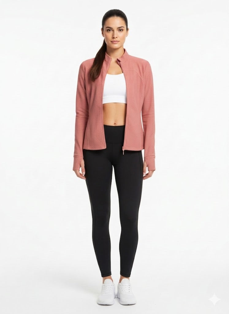 Jaqueta Fitness Pêssego - Track & Field/M