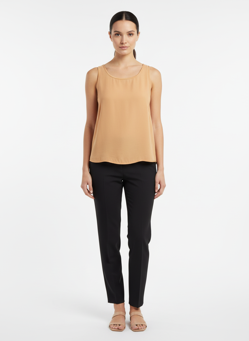 Blusa Lisa Acetinada - Open/M